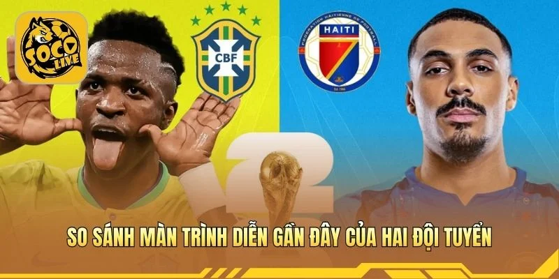 So sánh màn trình diễn gần đây của hai đội tuyển